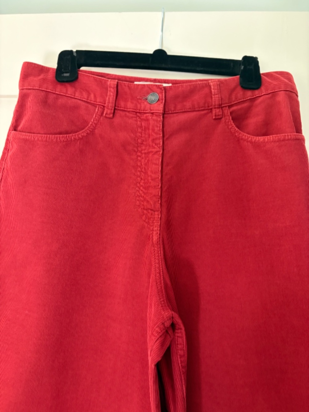 The Row Red Corduroy Jeans - Picture 4 of 9
